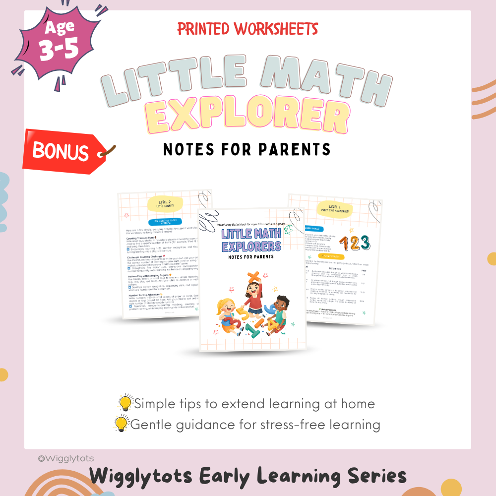 Little Math Explorer Bundle 1 | Preschool Math Workbook for Ages 3–5