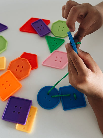 Threading Activity Set - Shape Buttons