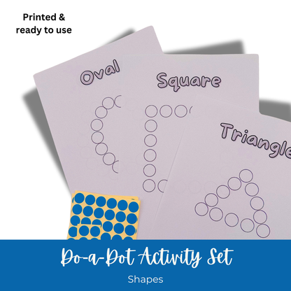 Do-a-Dot Activity Set - Shapes