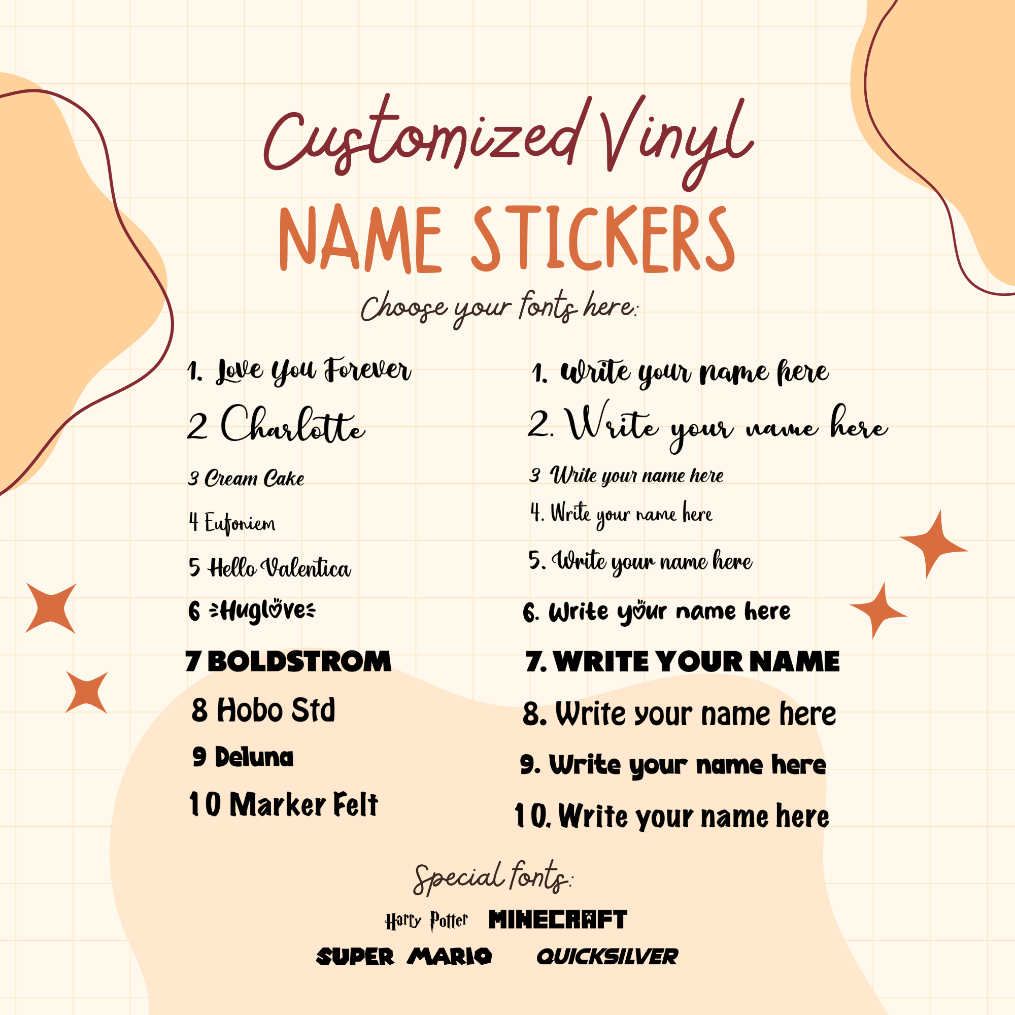 Customized Name Decal Vinyl [EXTRA LARGE SIZE] - Personalised Sticker Label for LUGGAGE