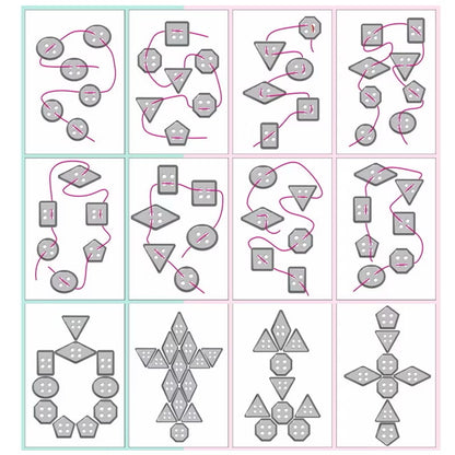 Threading Activity Set - Shape Buttons