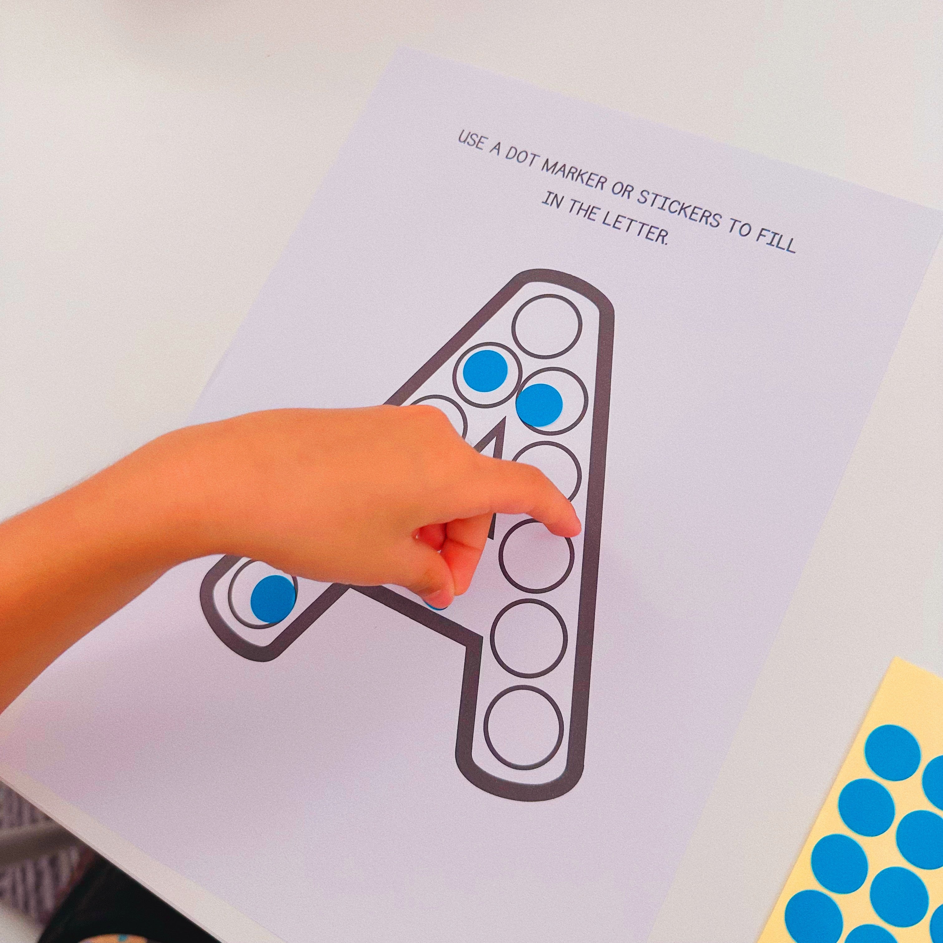 Do-a-Dot Activity Set - Alphabets