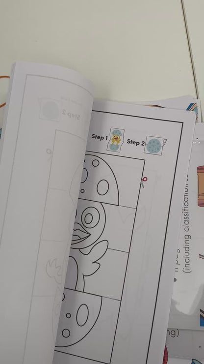 Printed Activity Worksheets - Cutting Practice